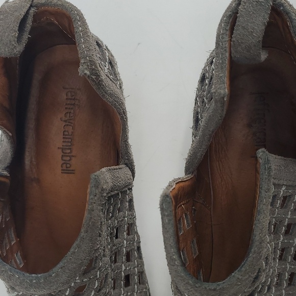 Anthropologie Jeffrey Campbell Suede Ankle Boots Size 8.5 - Picture 6 of 16